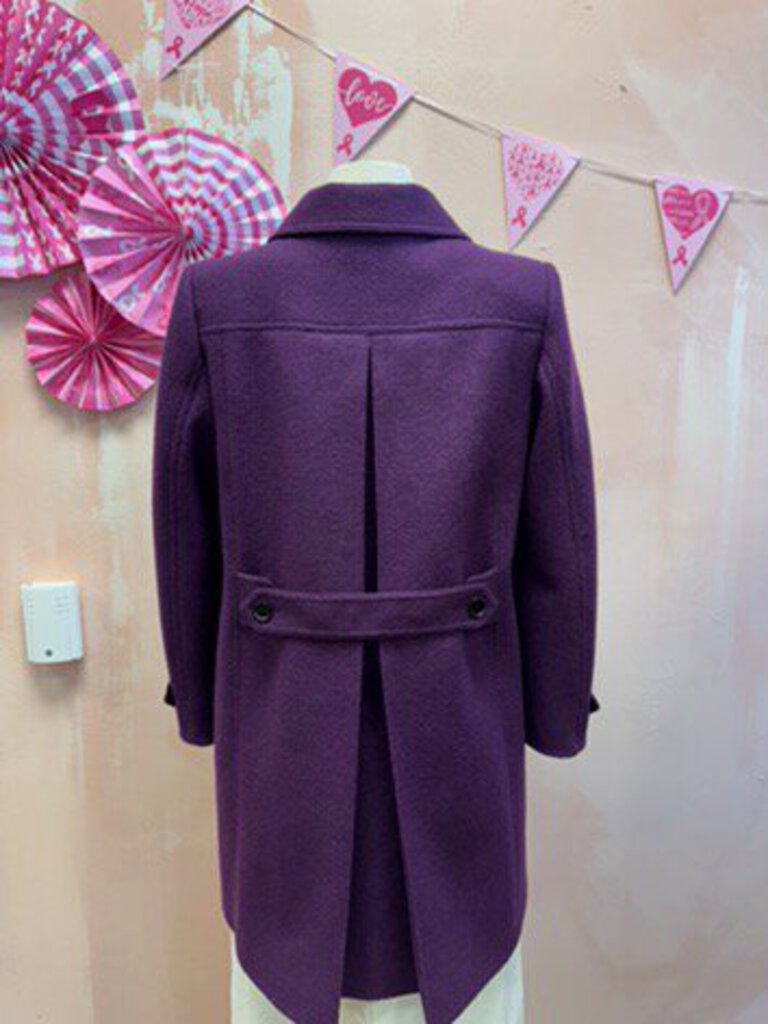 Burberry London Wool Double Breasted Peacoat