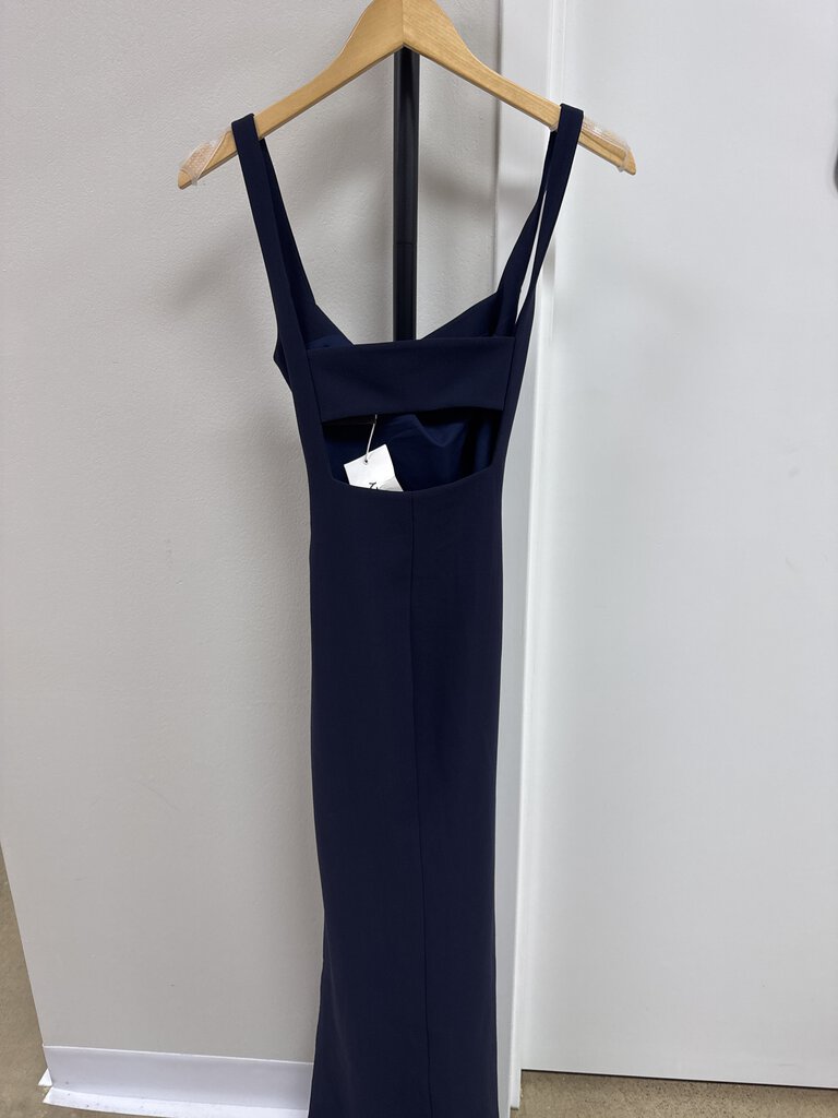 Likely Navy Belted Maxi Dress NWT