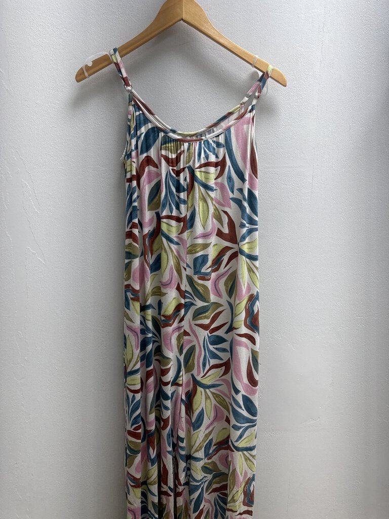 Z Supply Palm Print Romper NWT