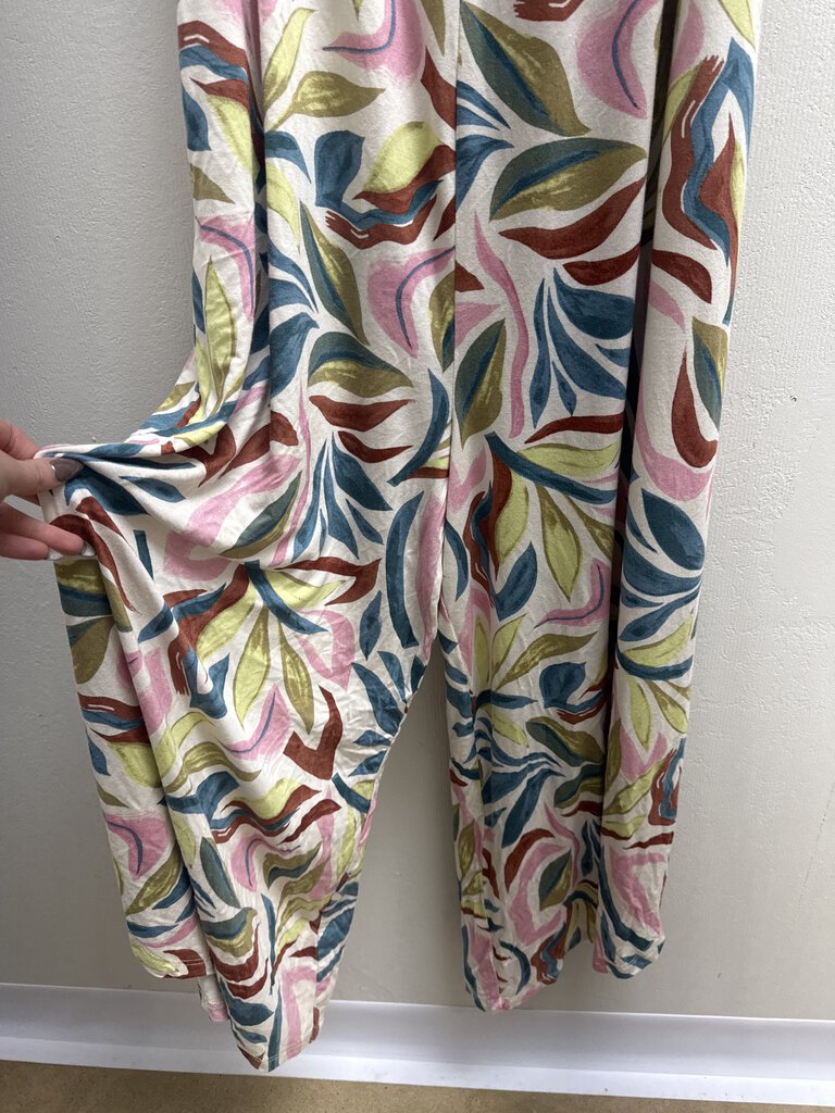 Z Supply Palm Print Romper NWT
