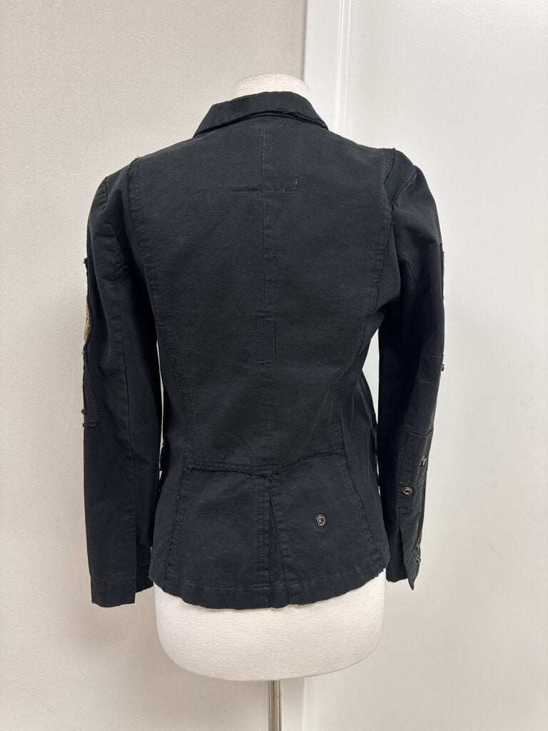 Zadig & Voltaire Black Patch Jacket