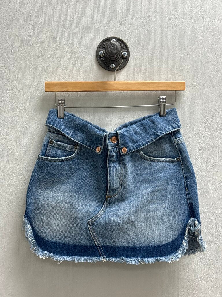 Ser.O.Ya Denim Mini Skirt