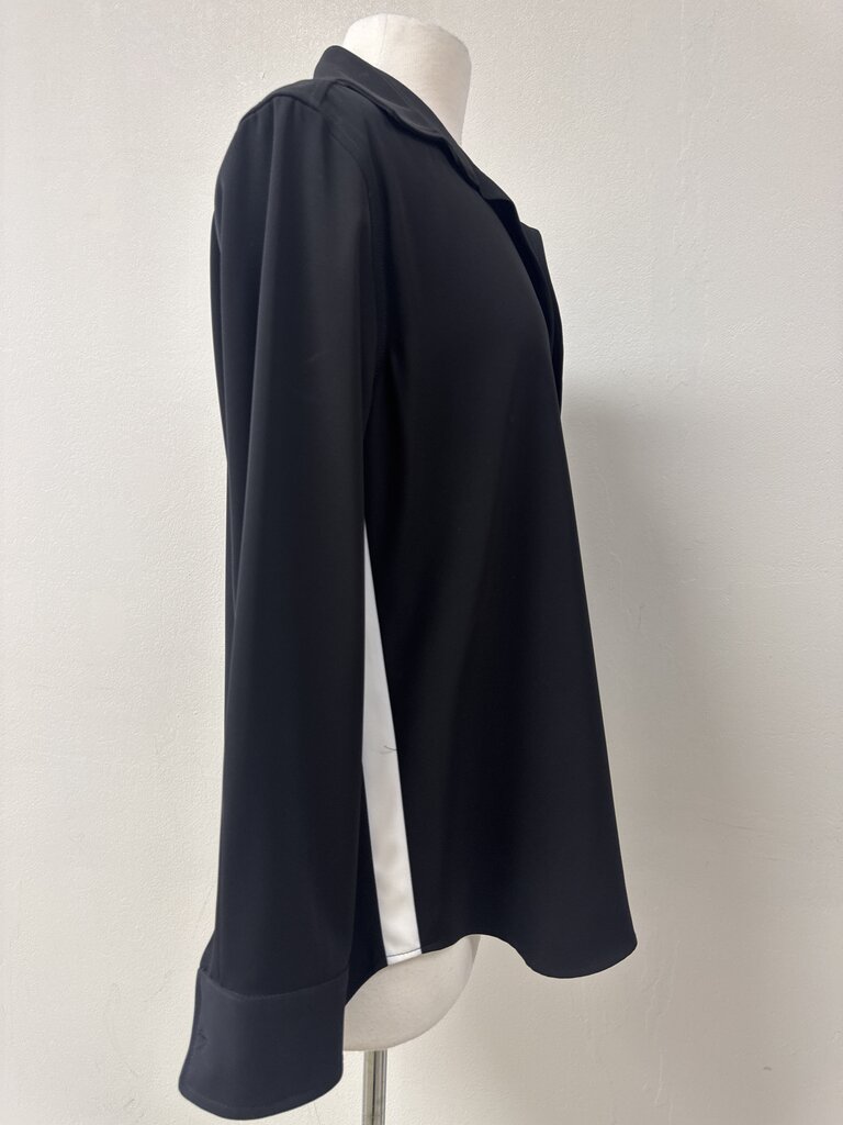 Pure Amici Black Button Up