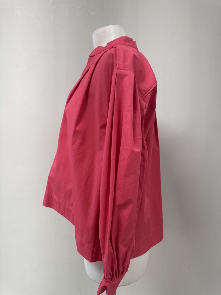 CO Pink Shoulder Tuck Blouse NWT