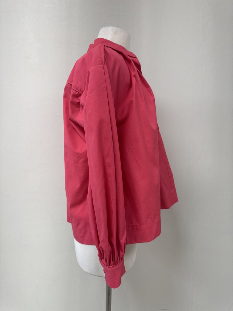 CO Pink Shoulder Tuck Blouse NWT