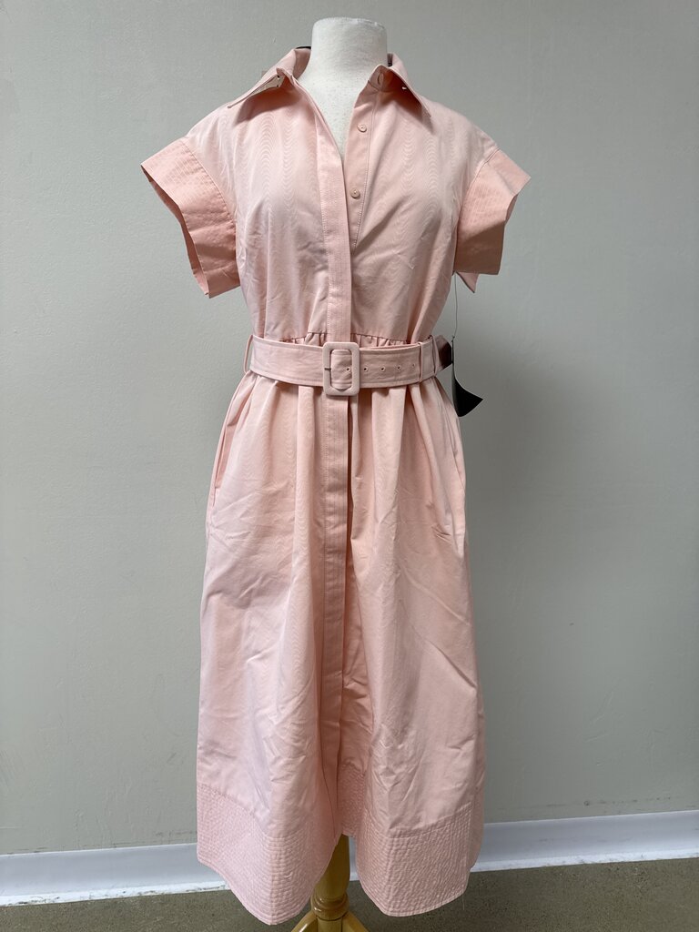 Tuckernuck Light Pink Belted Shirt Dress NWT