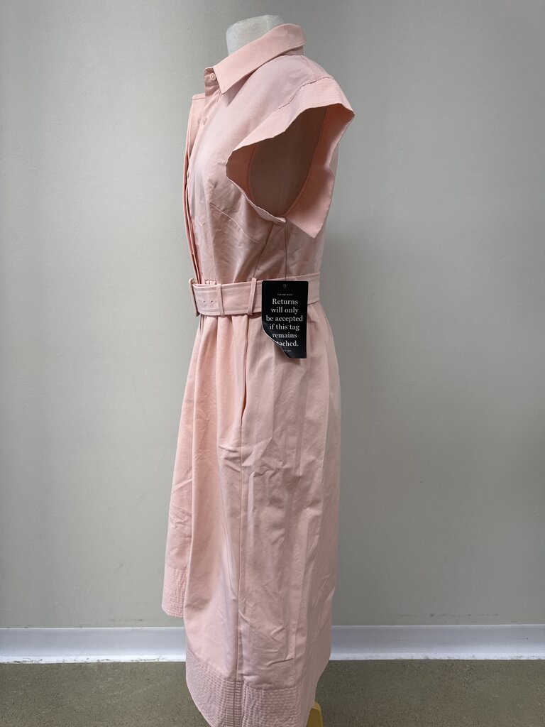 Tuckernuck Light Pink Belted Shirt Dress NWT