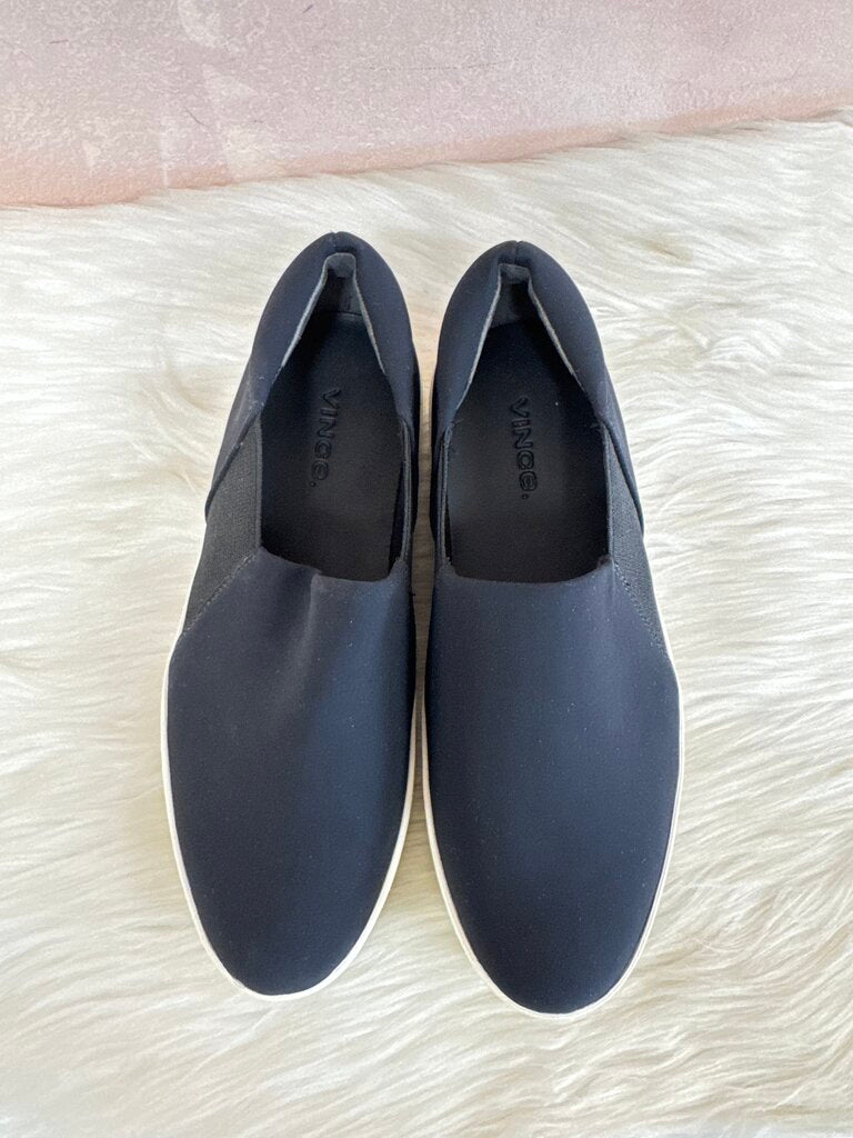 Vince Black Pull On Sneaker
