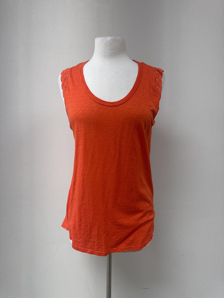 Michael Stars Orange Lace Tank NWT