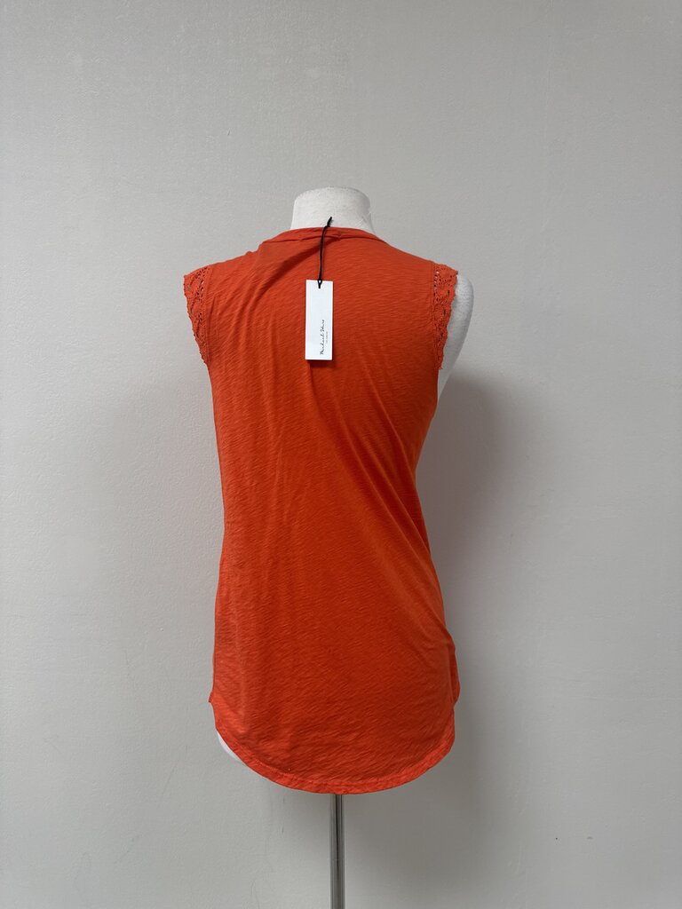 Michael Stars Orange Lace Tank NWT