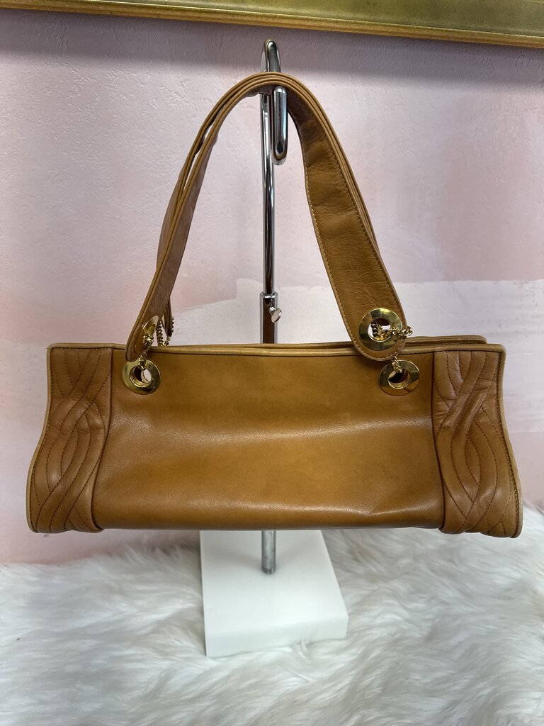 Fendi Vintage Quilted Leather Shoulder Bag