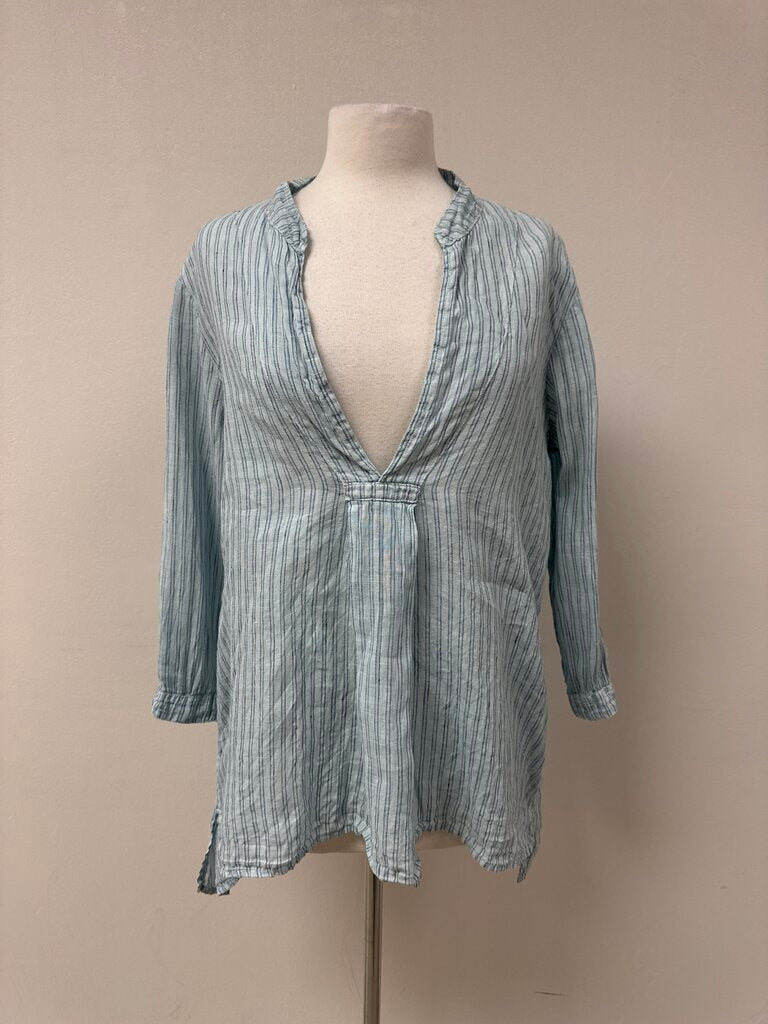 CP Shades Pinstripe Long Sleeve Tunic
