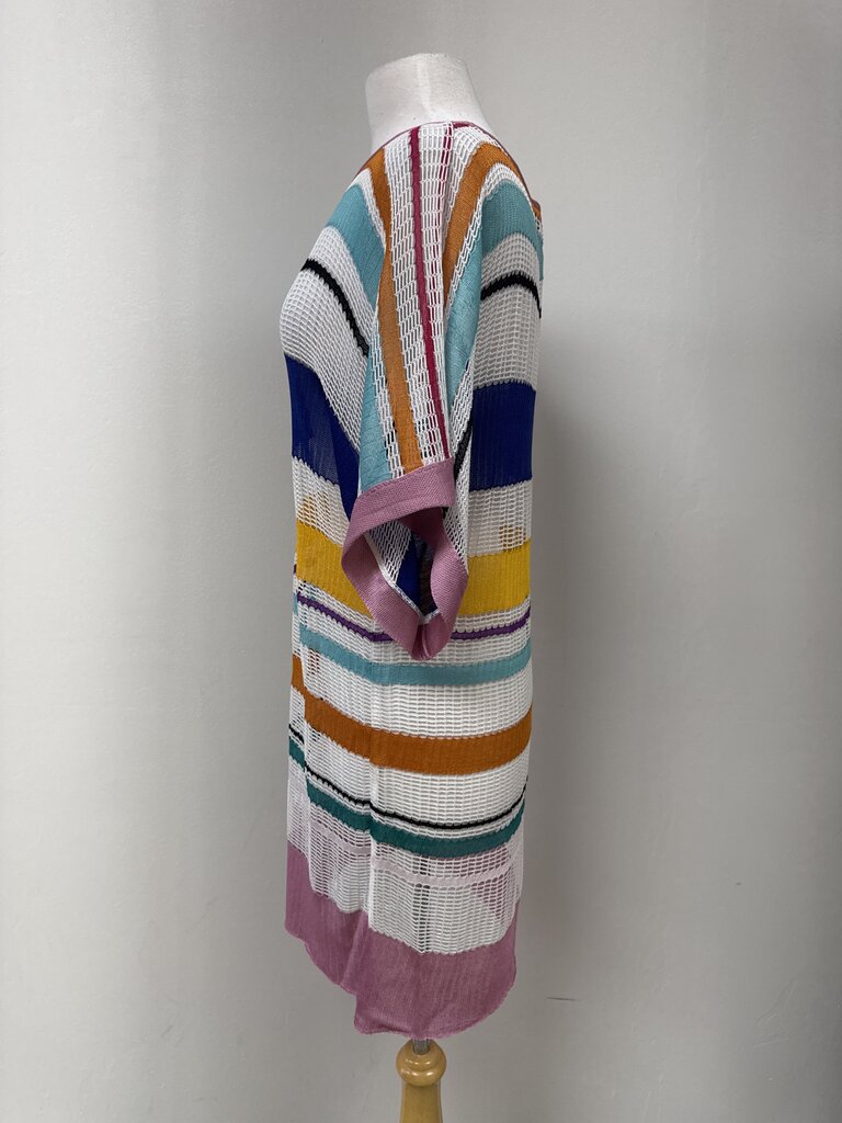 Missoni Multi Color Open Knit Cover Up