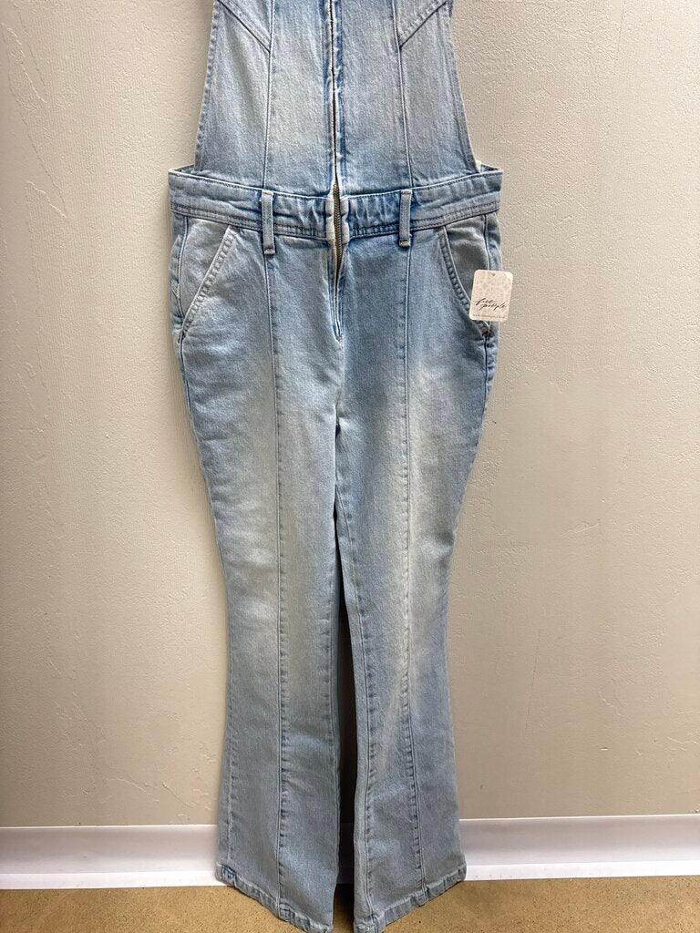 Free People Denim Coverall NWT