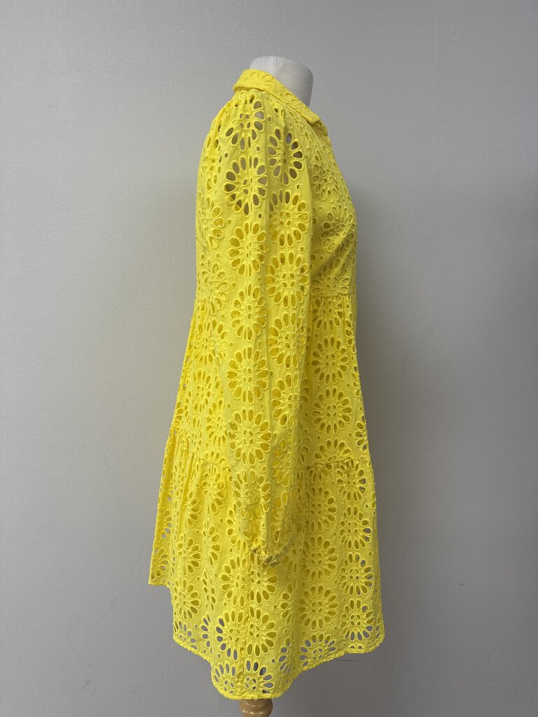 Lilly Pulitzer Yellow Eyelet Dress NWT