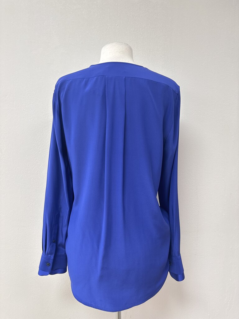 rag & bone Cobalt Wrap Blouse