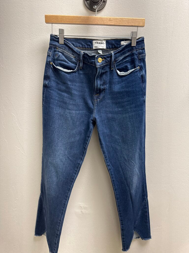 Frame Split Hem Jean
