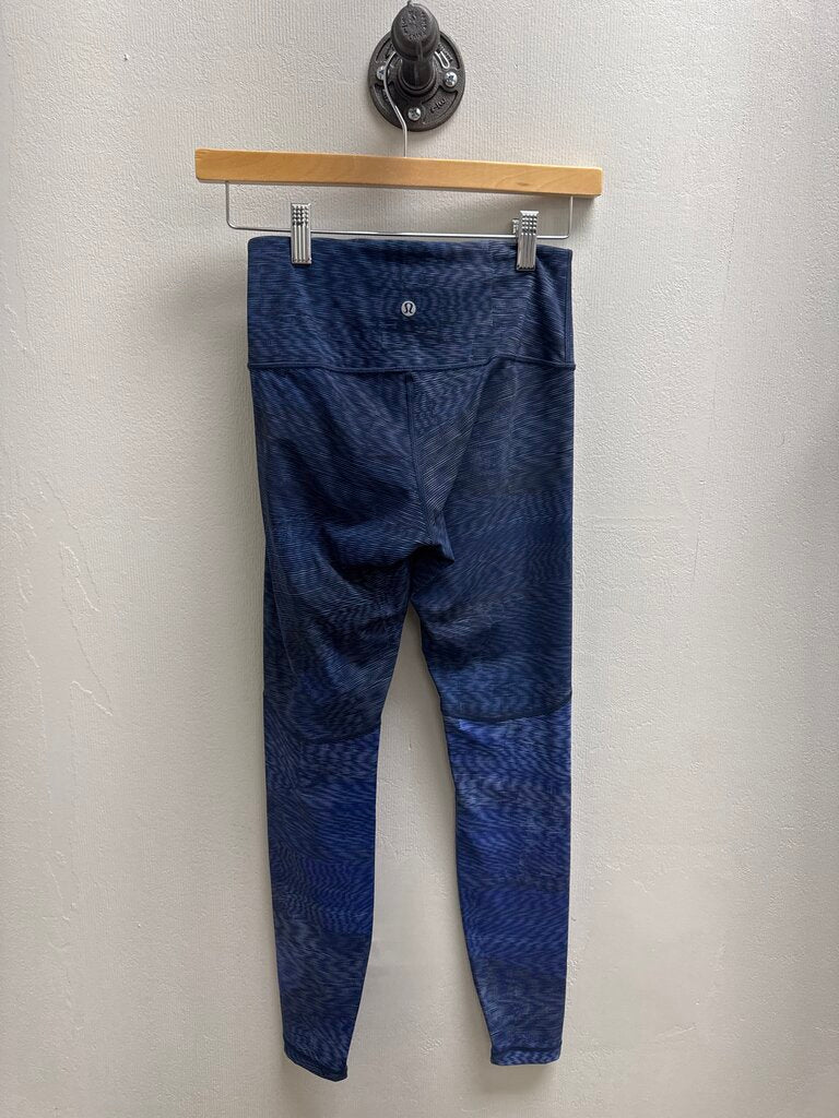 Lululemon Blue Marled Legging