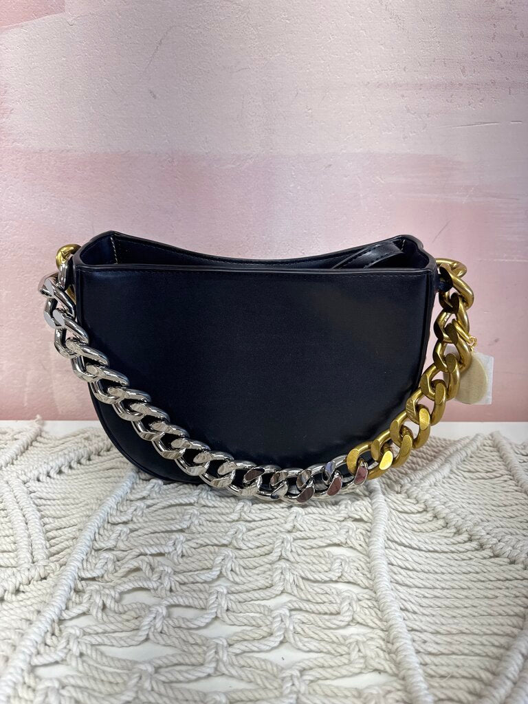 Stella McCartney Black Framye Small Shoulder Bag NWT