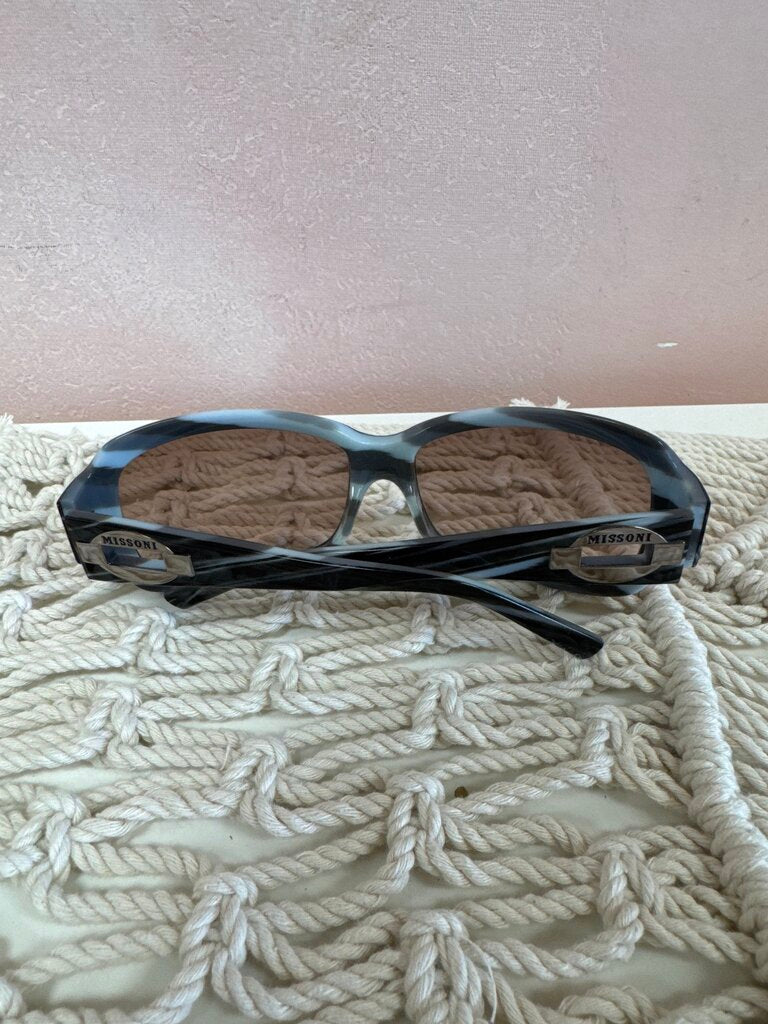 Missoni Blue Marbled Sunglassess
