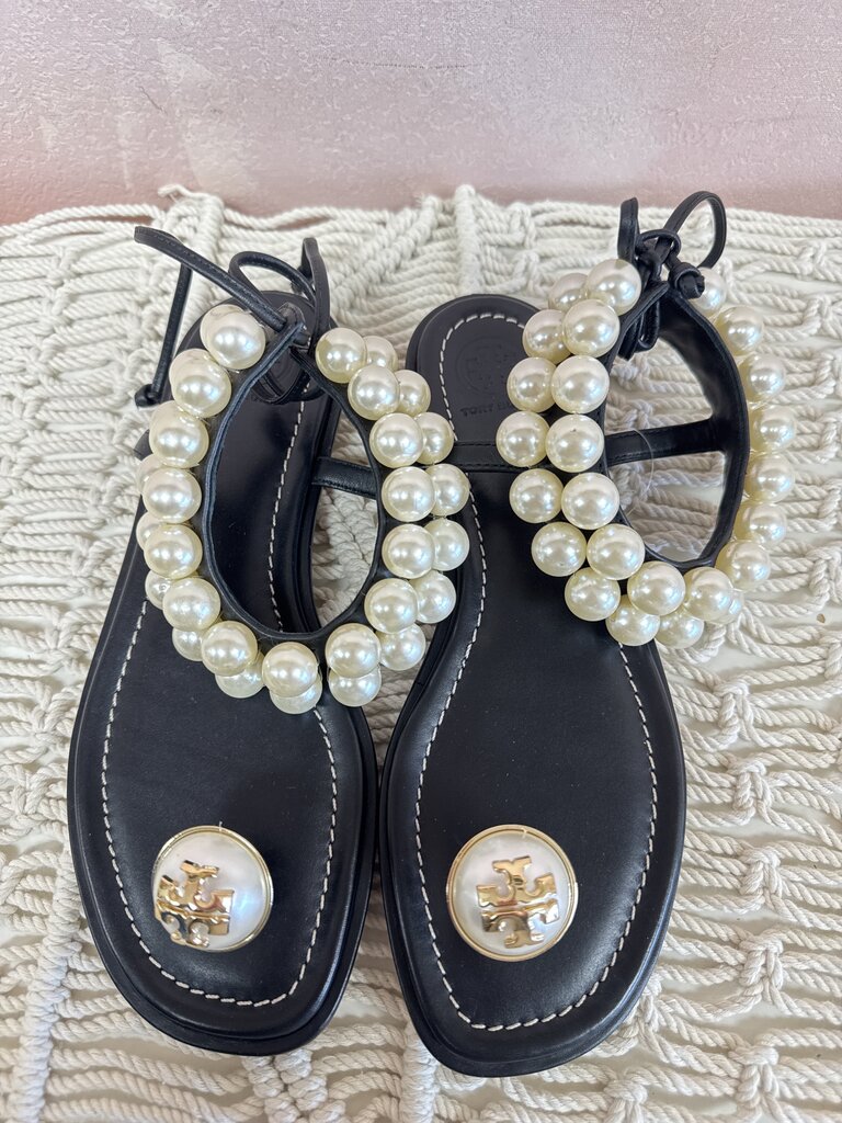 Tory Burch Pearl Ankle Strap Sandal