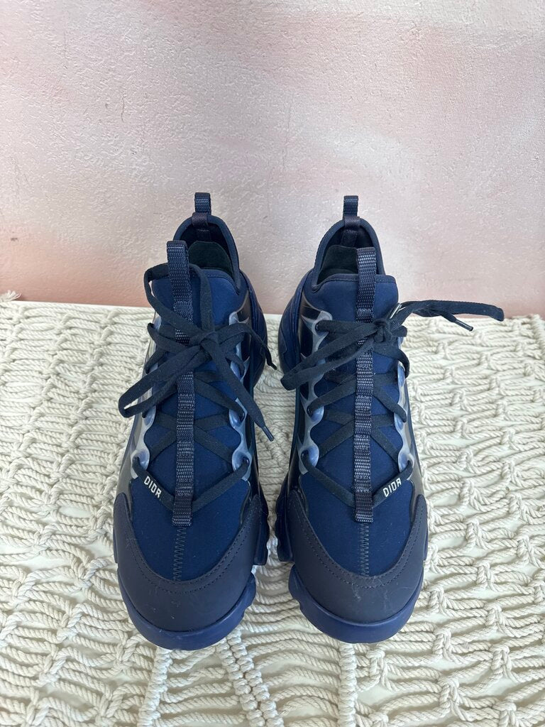 Dior Navy D-Connect Neoprene Chunky Sneaker