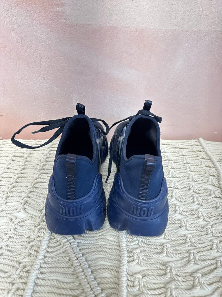 Dior Navy D-Connect Neoprene Chunky Sneaker