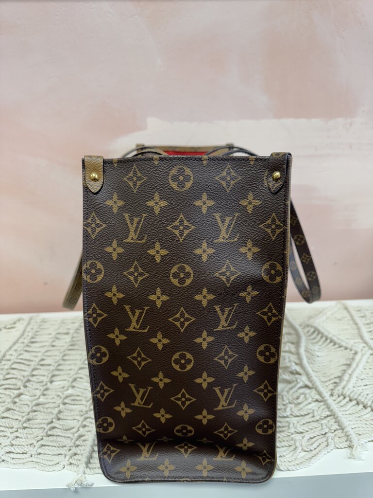 Louis Vuitton Giant Monogram Onthego GM Tote '19 *Box/Dust Bag