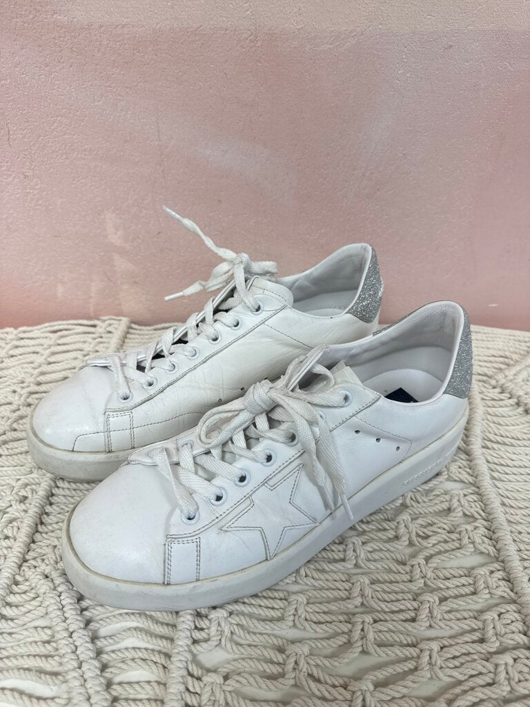 Golden Goose White Pure-Star Sneaker