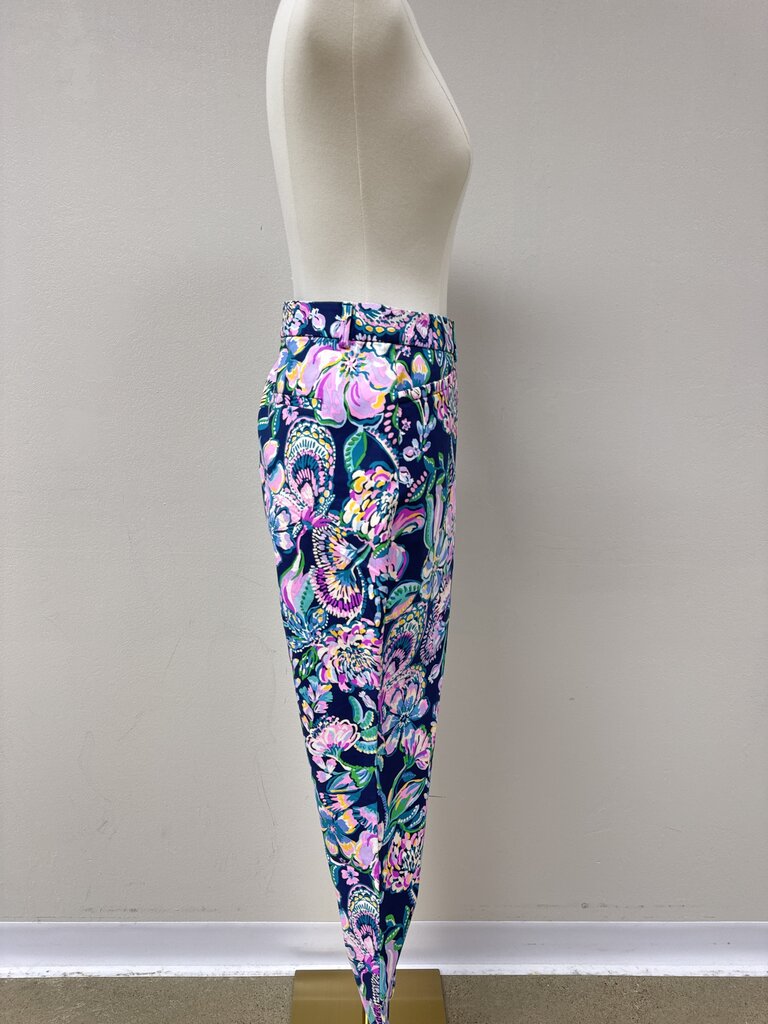 Lilly Pulitzer Navy Floral Pant