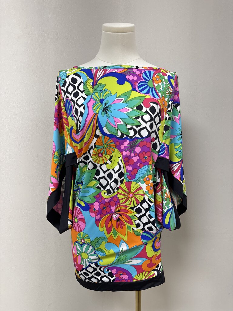 Trina Turk Floral Jersey Tunic