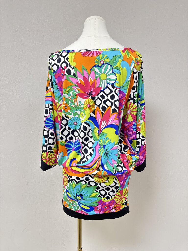 Trina Turk Floral Jersey Tunic