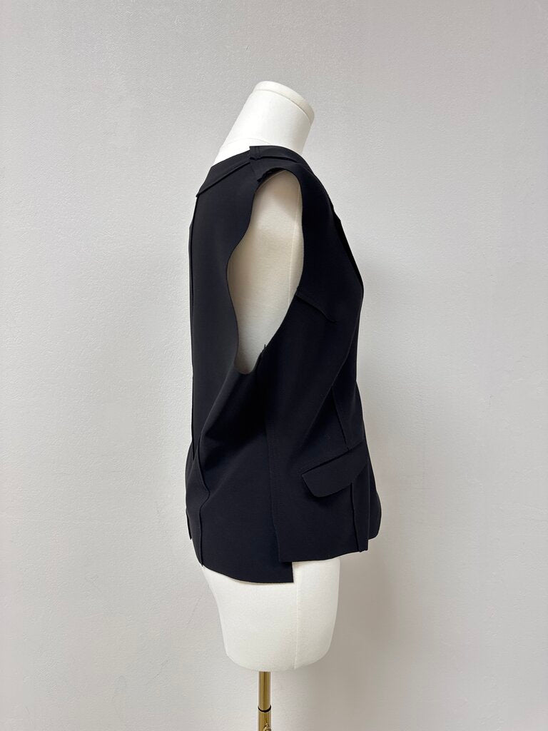 Norma Kamali Black Vest