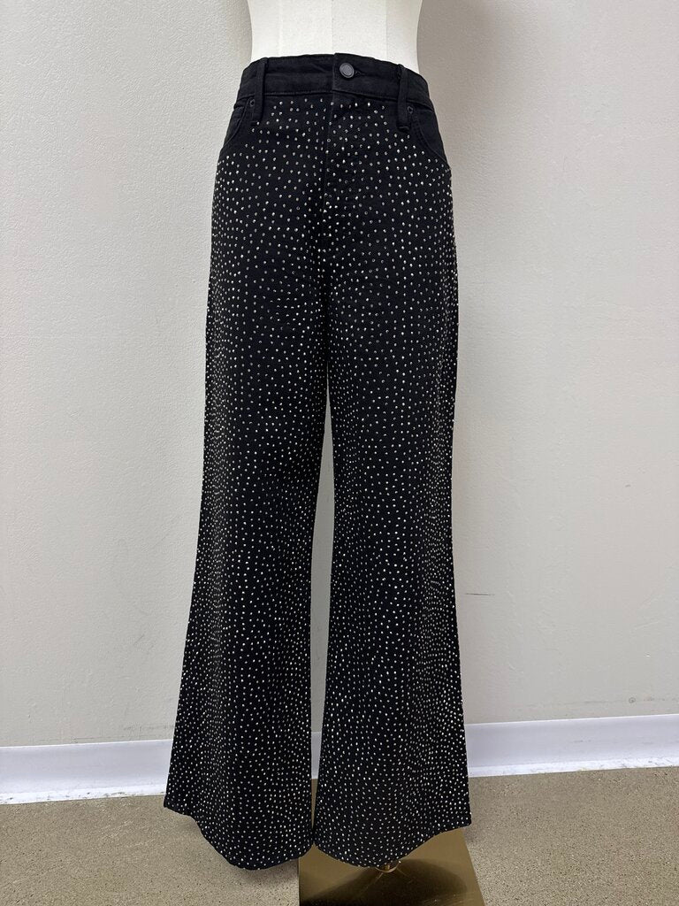 Good American Black Crystal Jean