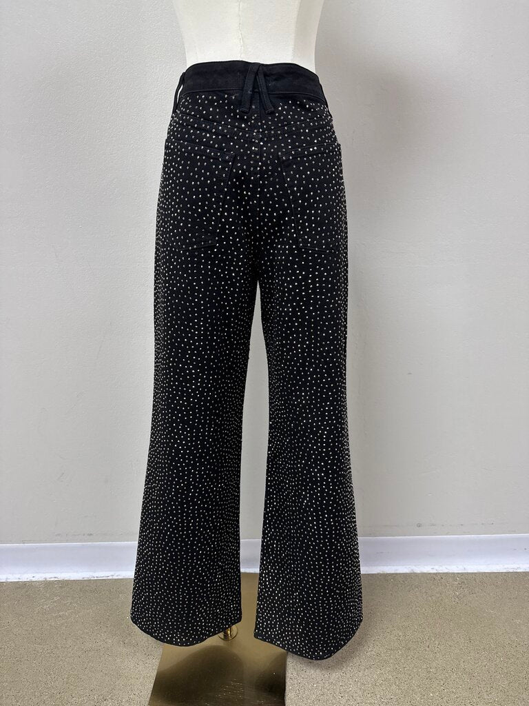 Good American Black Crystal Jean