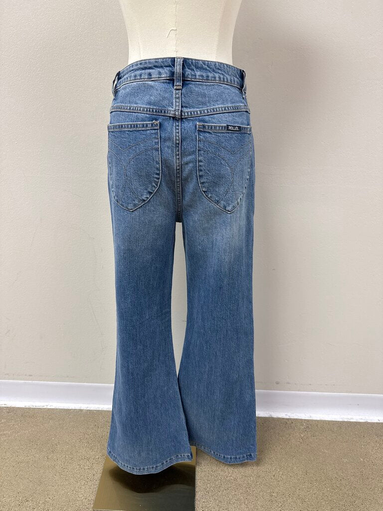 Rolla's Wide Leg Flare Jean