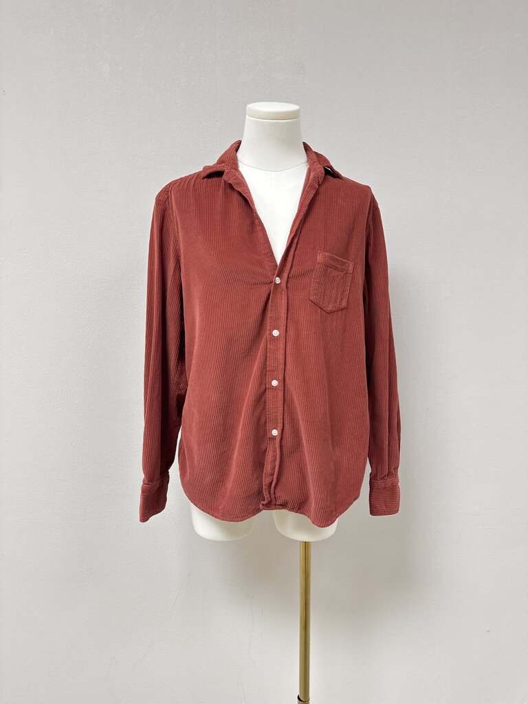 Frank & Eileen Spice Corduroy Button Up NWT