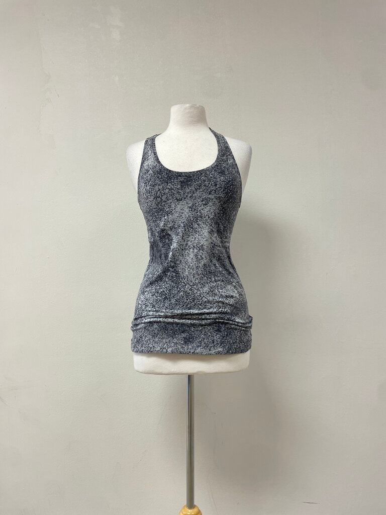 Lululemon Black Marled Tank Top