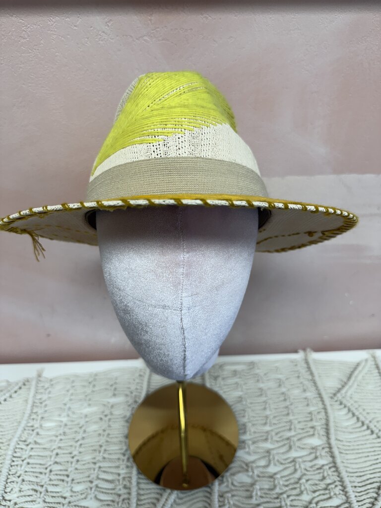Summer Romero Yarn Straw Hat
