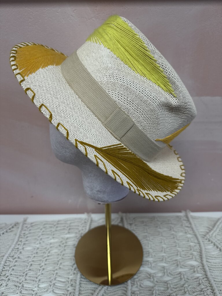 Summer Romero Yarn Straw Hat