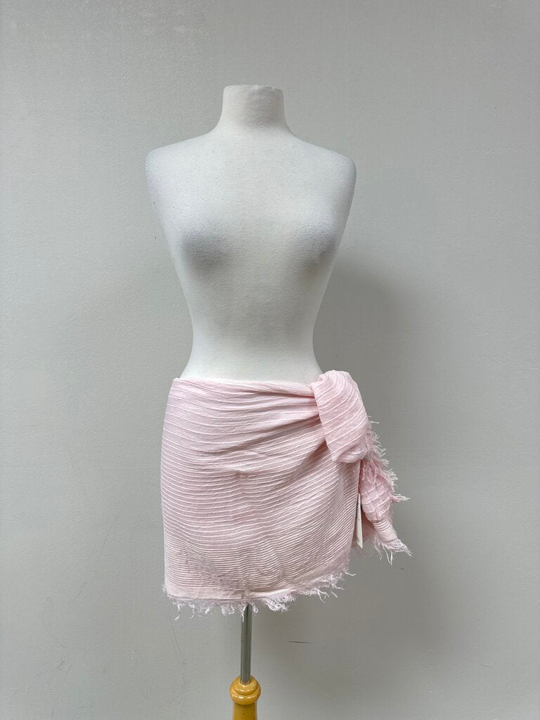 Eileen Fisher Pink Ribbed Wrap