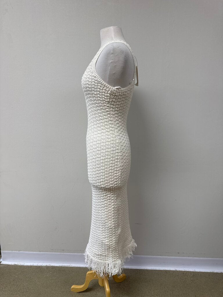 A.L.C. Ivory Crochet Midi Dress NWT