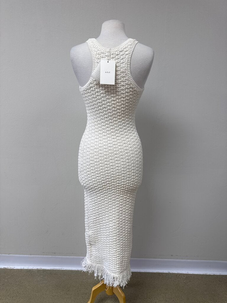 A.L.C. Ivory Crochet Midi Dress NWT
