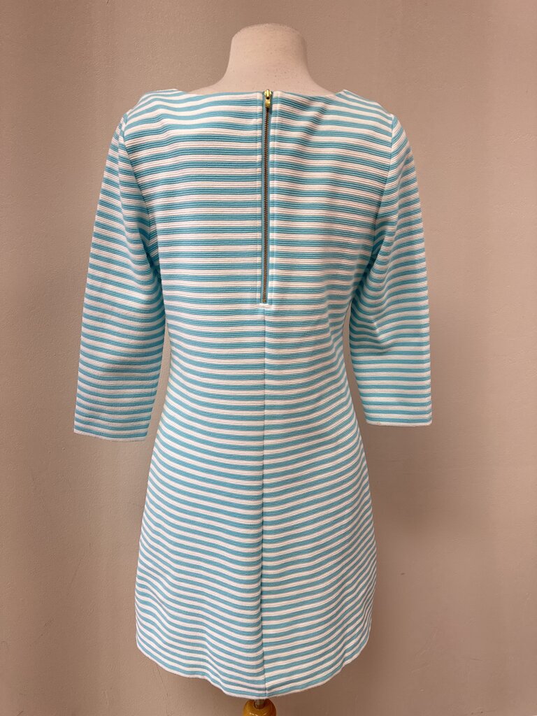 Lilly Pulitzer Blue and White Striped Dress