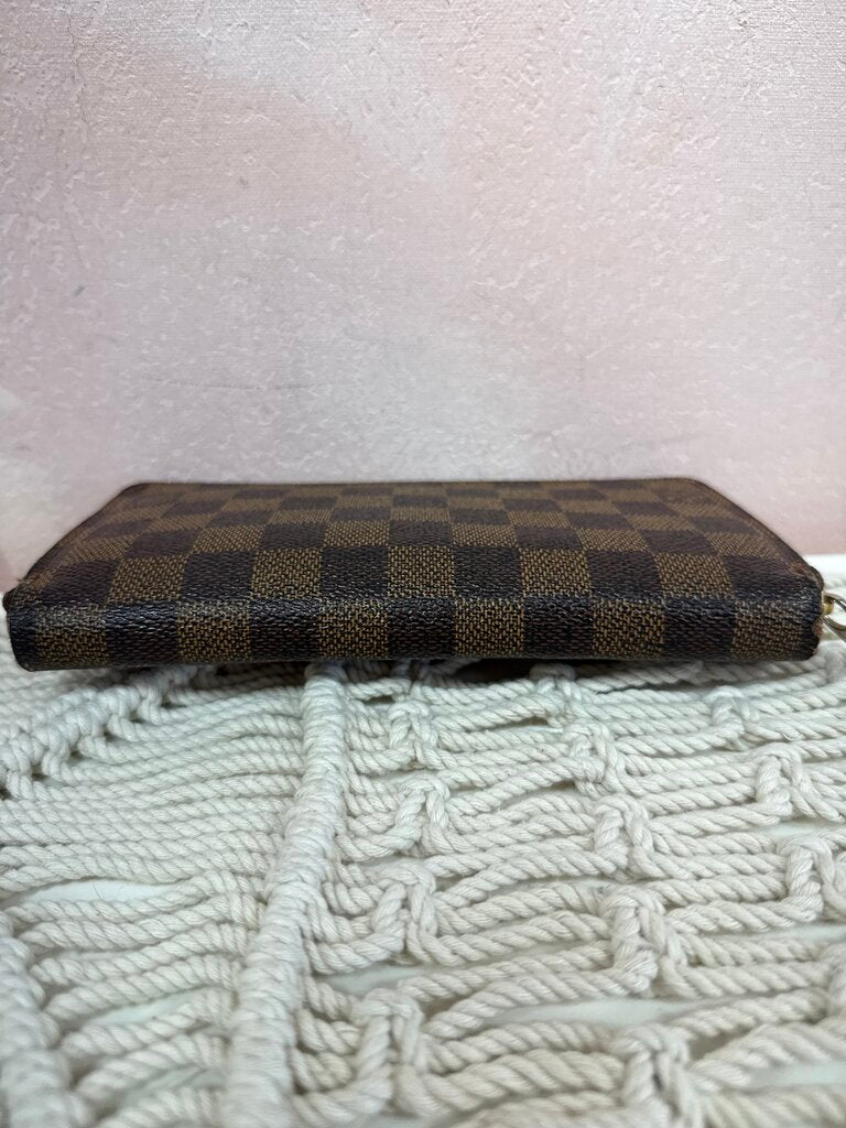 Louis Vuitton Ebene Damier Continental Wallet '14