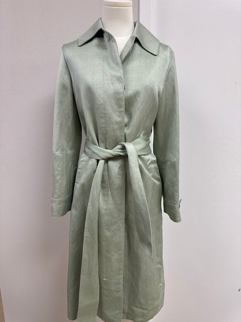 Vince Sage Belted Raincoat NWT