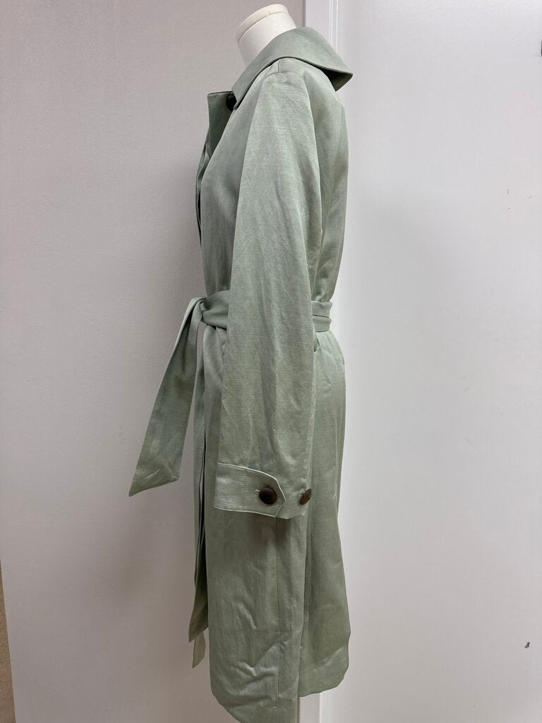 Vince Sage Belted Raincoat NWT