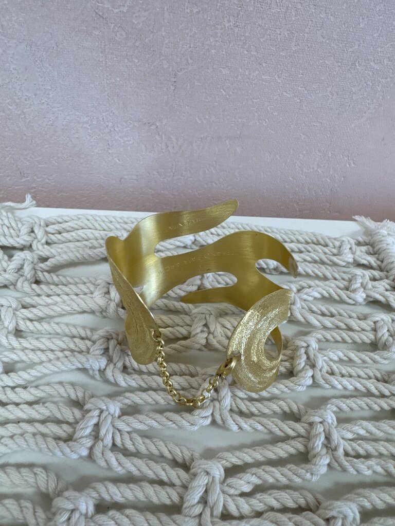 Stefano Patriarchi Gold Plated Cuff