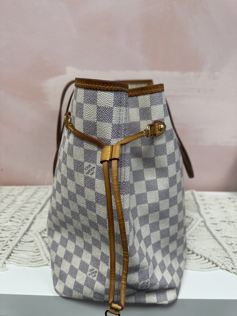 Louis Vuitton Azur Damier Neverful GM '12 (As Is)