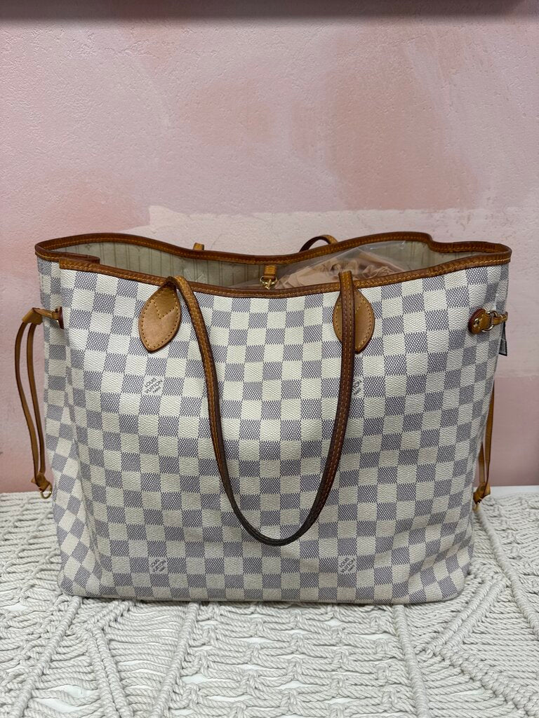 Louis Vuitton Azur Damier Neverful GM '12 (As Is)